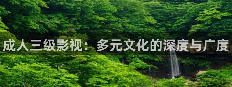 天狼影院伦理：成人三级影视：多元文化的深度与广度